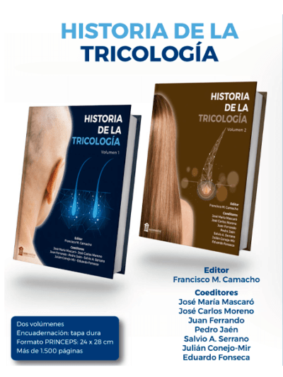 HISTORIA DE LA TRICOLOGÍA 2 VOLÚMENES CAMACHO